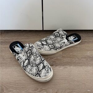 Vans Snake Print Slip-On Shoes